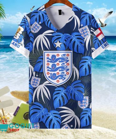 England National Soccer Team V-Neck Shirt Jersey