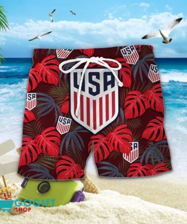 Usa National Soccer Team Hawaiian Men Short