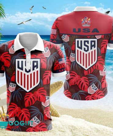 Usa National Soccer Team Polo Shirt