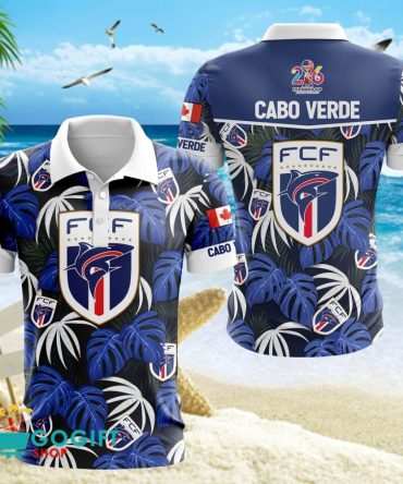 Cabo Verde National Soccer Team Polo Shirt