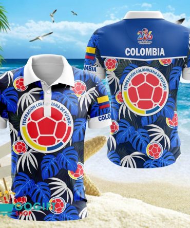 Colombia National Soccer Team Polo Shirt