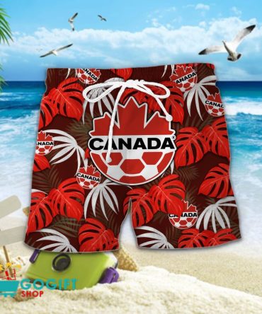 Canada National Soccer Team Hawaiian Men Short