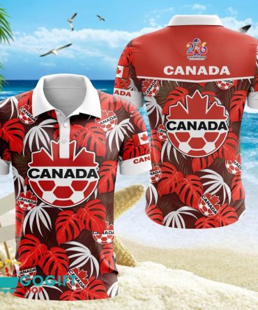 Canada National Soccer Team Polo Shirt