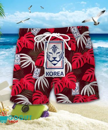 Korea Republic National Soccer Team Hawaiian Men Short