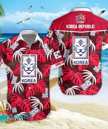 Korea Republic National Soccer Team Hawaiian Shirt
