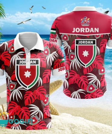Jordan National Soccer Team Polo Shirt