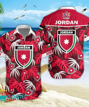 Jordan National Soccer Team Hawaiian Shirt