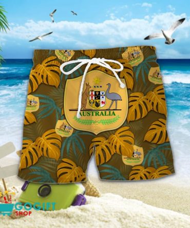Australia National Soccer Team Hawaiian Men Short
