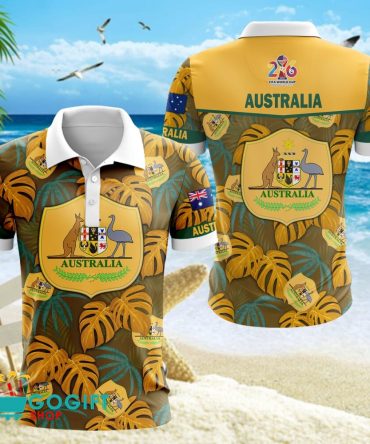 Australia National Soccer Team Polo Shirt