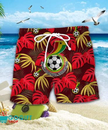 Ghana National Soccer Team Hawaiian Men Short