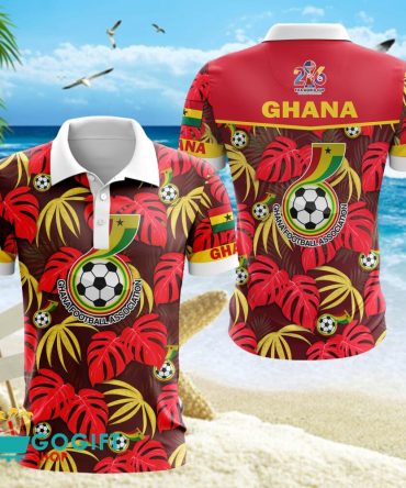 Ghana National Soccer Team Polo Shirt