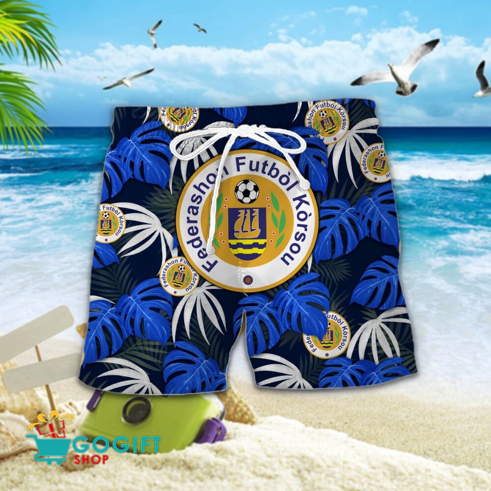Curacao National Soccer Team Hawaiian Men Short
