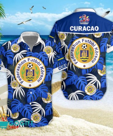 Curacao National Soccer Team Hawaiian Shirt