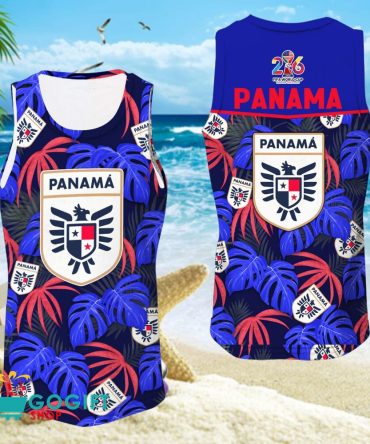 Panama National Soccer Team Sleeveless Jersey Tank Top