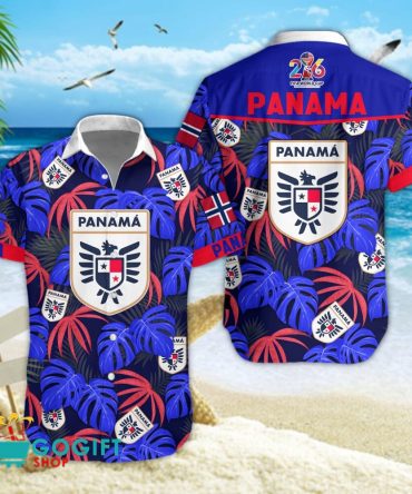 Panama National Soccer Team Hawaiian Shirt