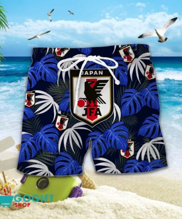 Japan National Soccer Team Hawaiian Men Short