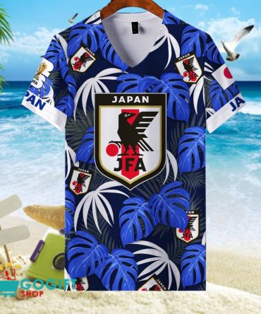 Japan National Soccer Team V-Neck Shirt Jersey