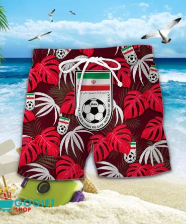 Ir Iran National Soccer Team Hawaiian Men Short