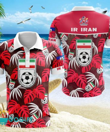 Ir Iran National Soccer Team Polo Shirt