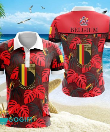 Belgium National Soccer Team Polo Shirt