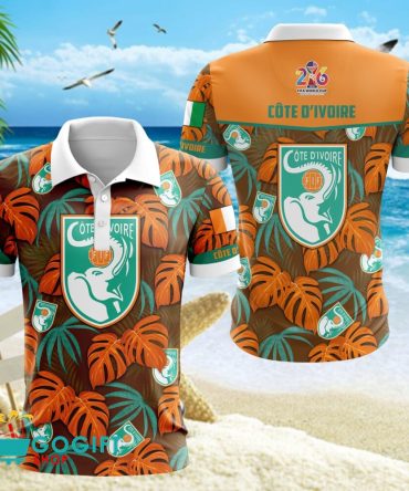 Cote D'Ivoire National Soccer Team Polo Shirt