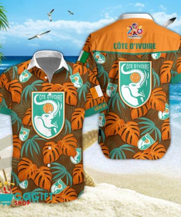 Cote D'Ivoire National Soccer Team Hawaiian Shirt
