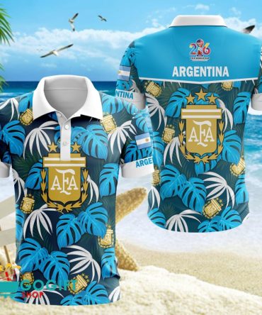 Argentina National Soccer Team Polo Shirt