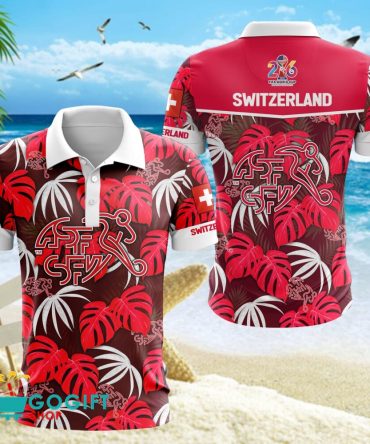 Switzerland National Soccer Team Polo Shirt