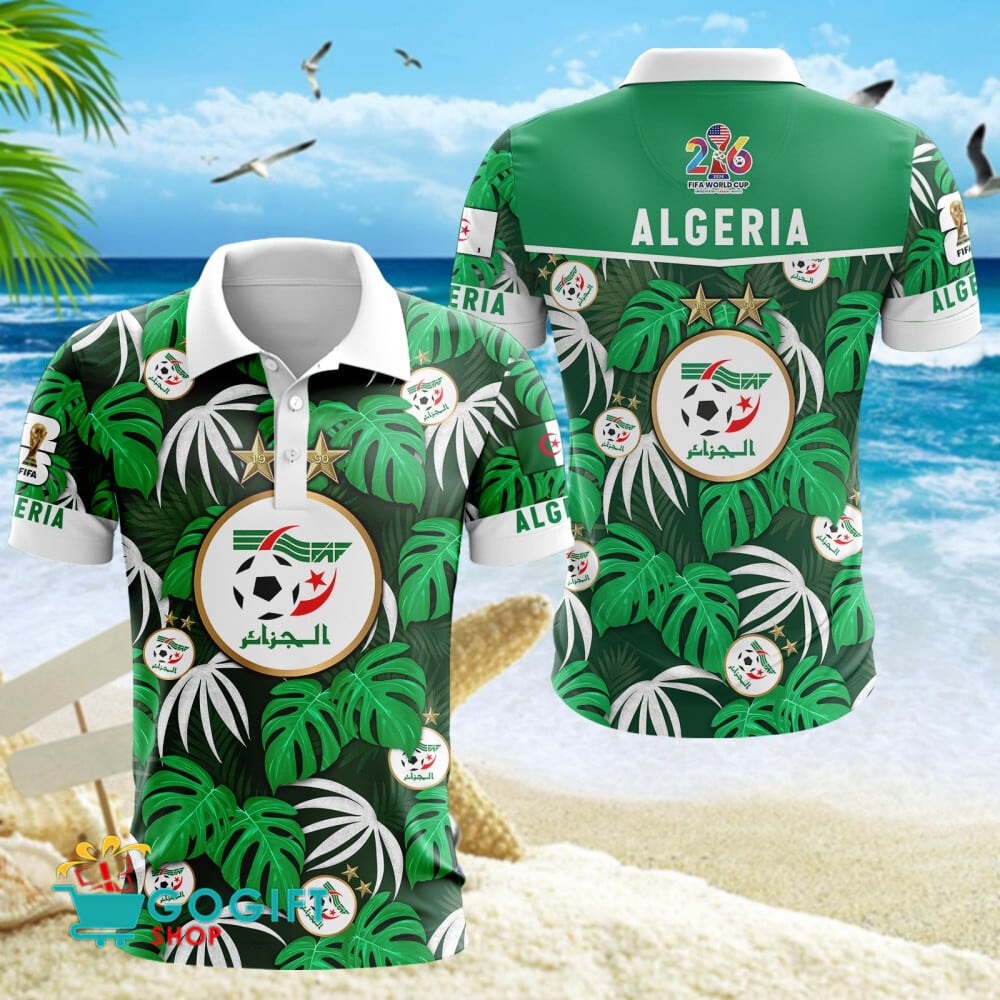 Algeria National Soccer Team Polo Shirt
