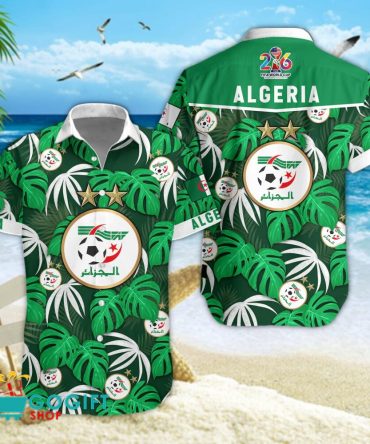 Algeria National Soccer Team Hawaiian Shirt