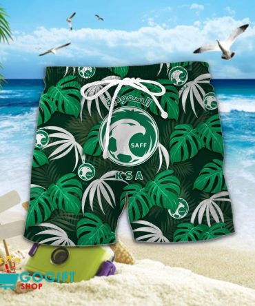 Saudi Arabia National Soccer Team Hawaiian Men Short