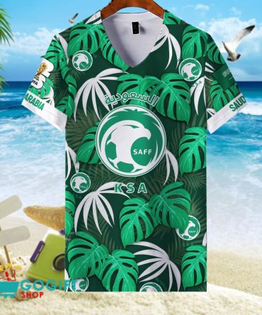 Saudi Arabia National Soccer Team V-Neck Shirt Jersey