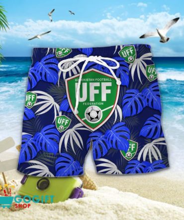 Uzbekistan National Soccer Team Hawaiian Men Short