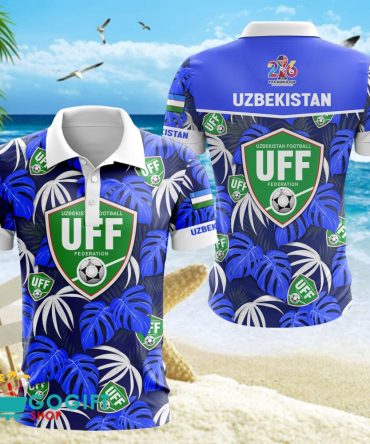 Uzbekistan National Soccer Team Polo Shirt