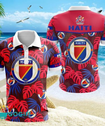 Haiti National Soccer Team Polo Shirt