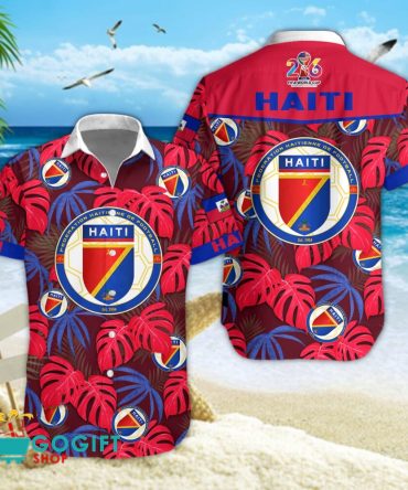 Haiti National Soccer Team Hawaiian Shirt