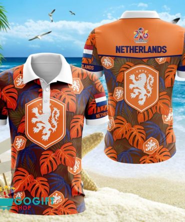 Netherlands National Soccer Team Polo Shirt