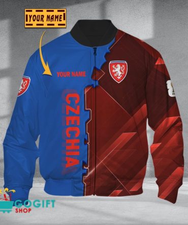 Czechia National Soccer Team Bomber Jacket