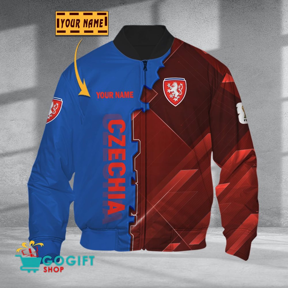 Czechia National Soccer Team Bomber Jacket