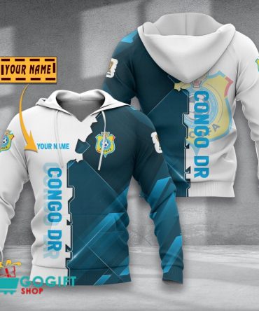 Congo Dr National Soccer Team Shirt Hoodie