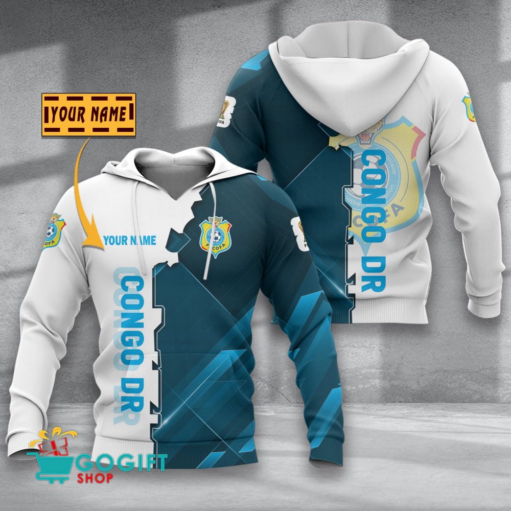 Congo Dr National Soccer Team Shirt Hoodie