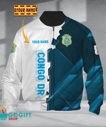 Congo Dr National Soccer Team Bomber Jacket