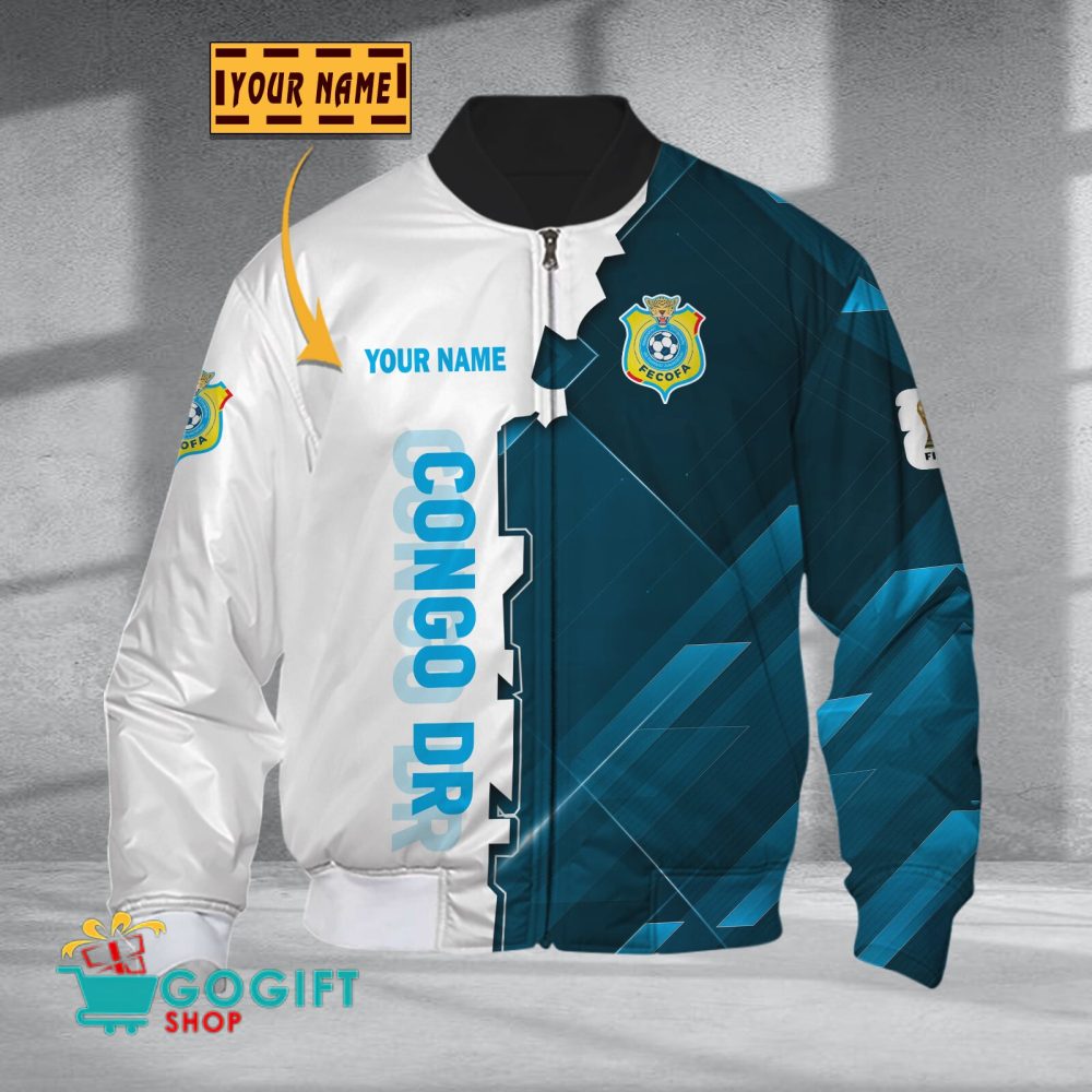 Congo Dr National Soccer Team Bomber Jacket