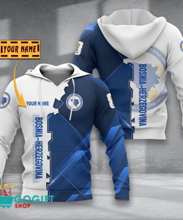Bosnia-Herzegovina National Soccer Team Shirt Hoodie