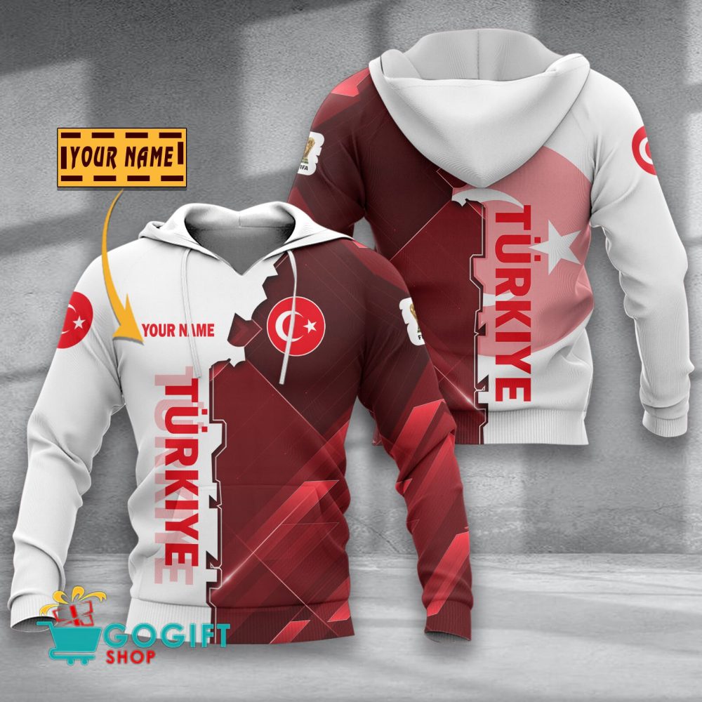 Turkiye National Soccer Team Shirt Hoodie