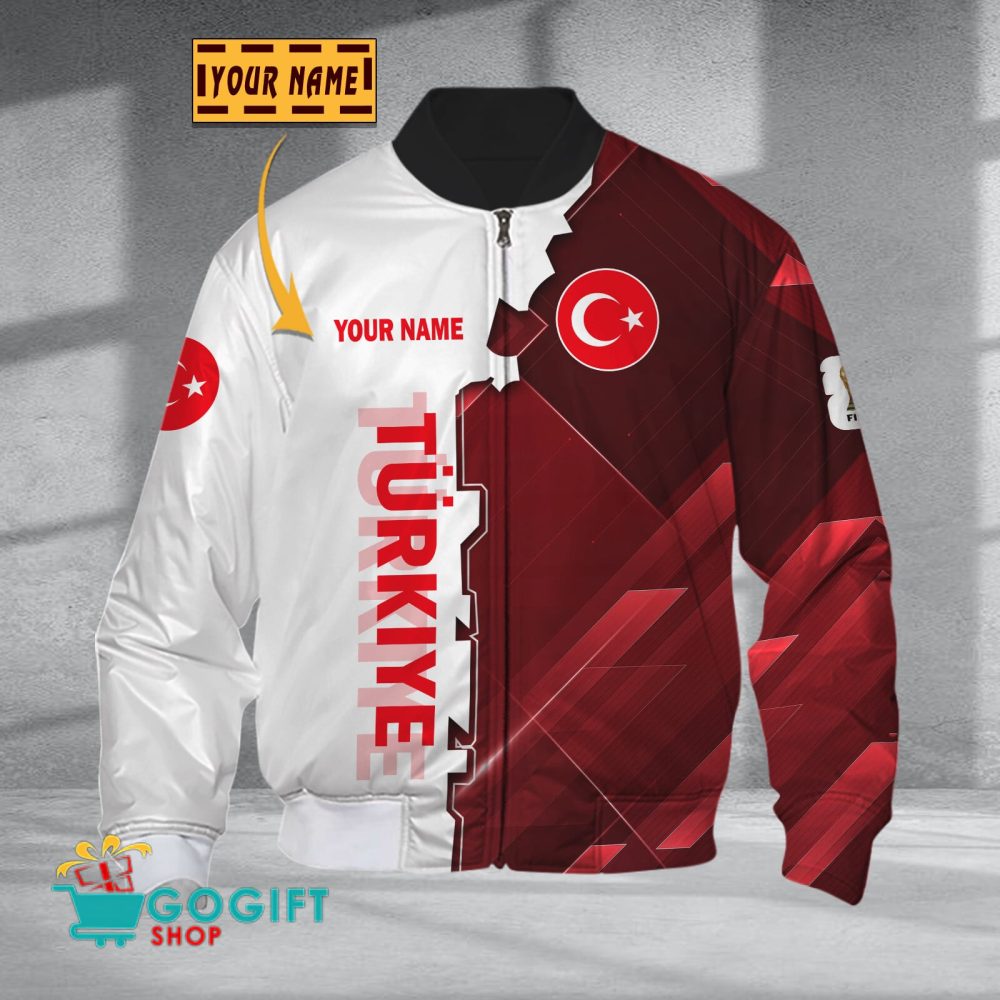 Turkiye National Soccer Team Bomber Jacket