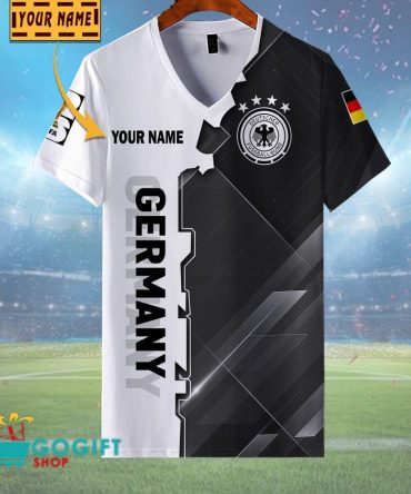 Germany National Soccer Team V-Neck Shirt Jersey