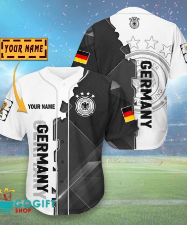 Germany National Soccer Team Baseball Jersey