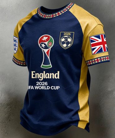 England World Cup 2026 Shirt Fifa World Cup England Games Merch Sports Fans Apparel