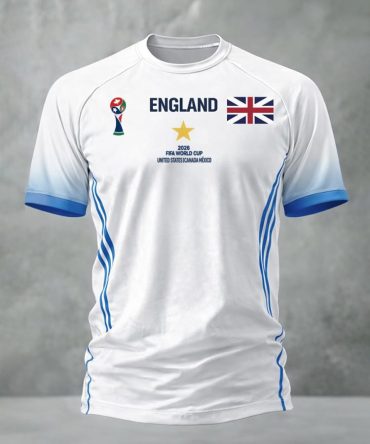 England Fifa World Cup 2026 Shirt England Soccer Apparel Gifts For World Cup Fans